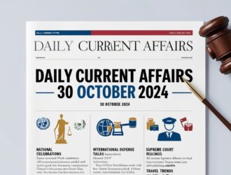 30 October 2024 Current Affairs In Hindi