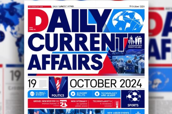 Daily Current Affairs in Hindi 19 October 2024