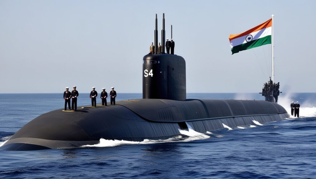 India's Fourth Nuclear Submarine Launch
