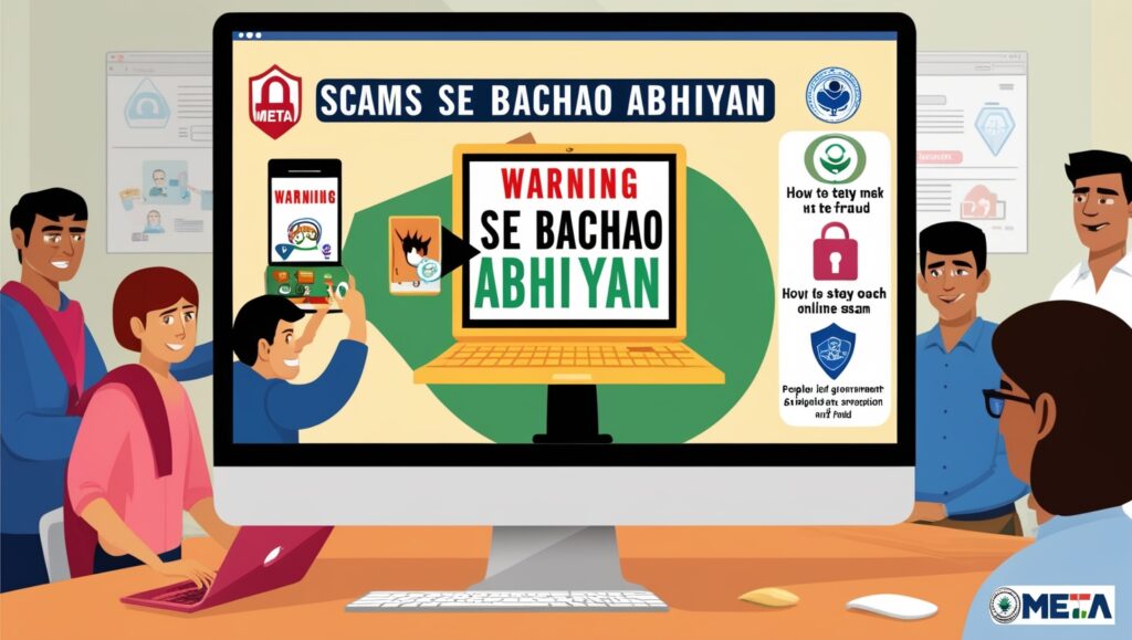 ऑनलाइन घोटालों से निपटने के लिए "घोटालों से बचाव" अभियान