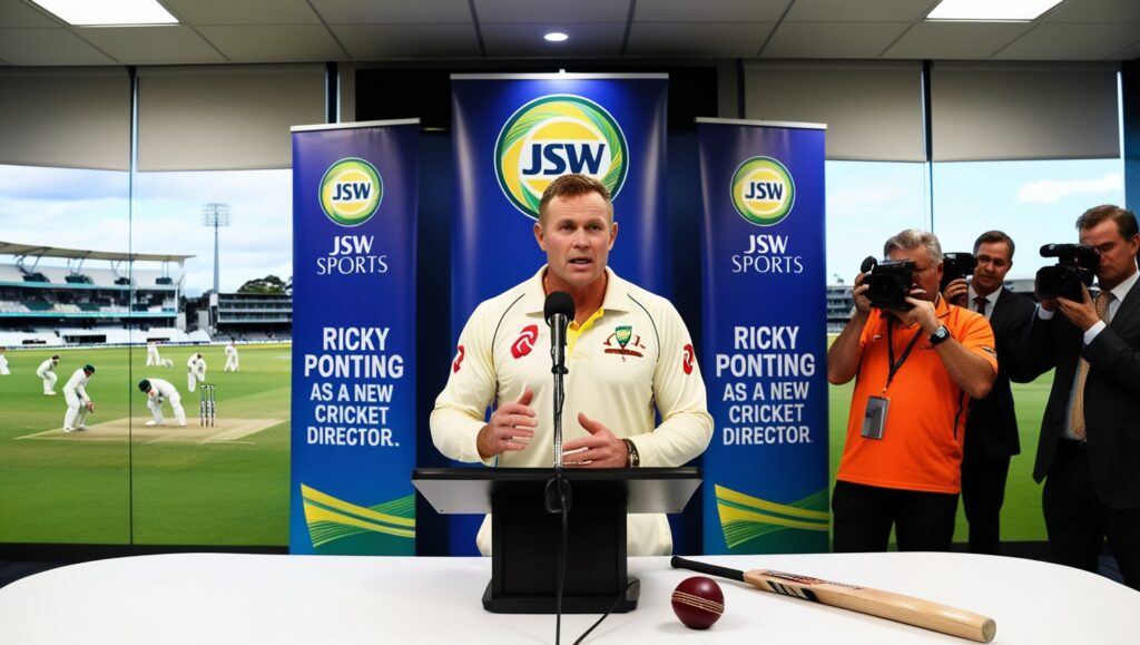 जेएसडब्ल्यू स्पॉर्ट्स का नया क्रिकेट निर्देशक