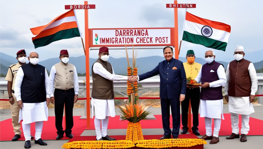 असम के राज्यपाल ने भारत-भूटान संबंधों को बढ़ावा देने के लिए दरंगा आव्रजन चेक पोस्ट का उद्घाटन किया