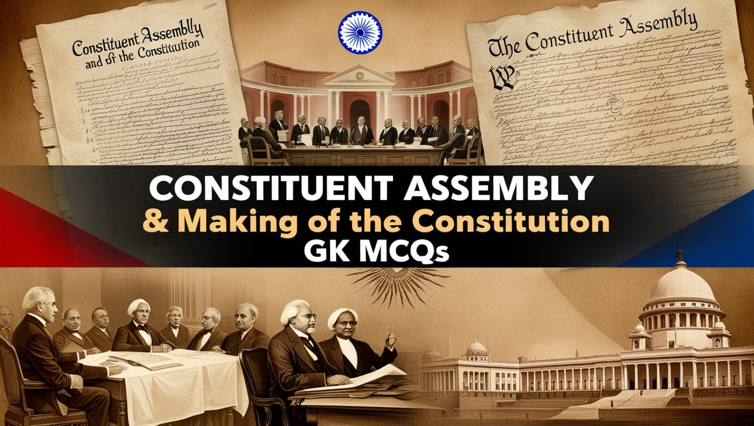 Constituent Assembly Making of the Constitution GK MCQs