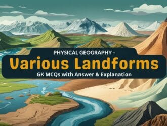 Physical Geography - Various Landforms GK MCQs