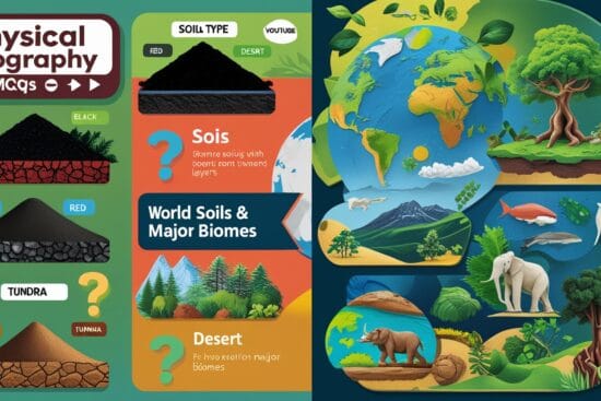 Physical Geography - World Soils, Major Biomes GK MCQs With Answer & Explanation in English
