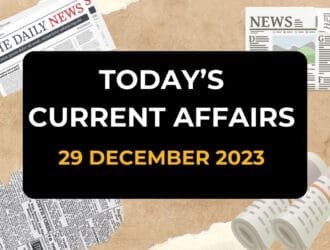 29 Todays Current Affairs