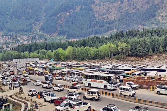 Manali's Massive Traffic Jam
