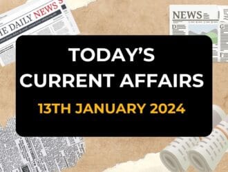 Today’s Current Affairs