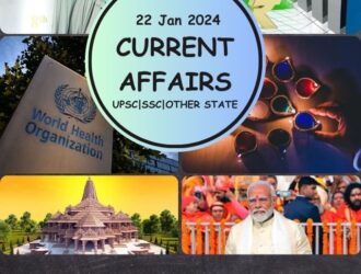 Current Affairs For 22th January 2024