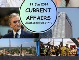 Current Affairs For 29h January 2024