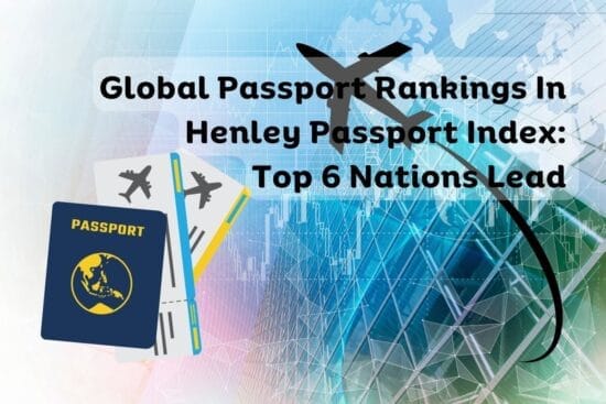 Global Passport Rankings In Henley Passport Index: Top 6 Nations Lead