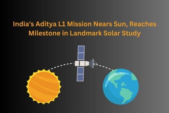 India's Aditya L1 Mission Nears Sun, Reaches Milestone in Landmark Solar Study