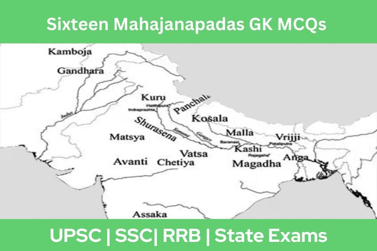 Sixteen Mahajanapadas GK MCQs