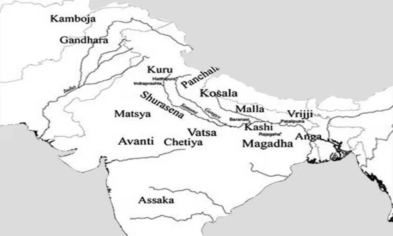 Sixteen Mahajanapadas Notes for UPSC Exam