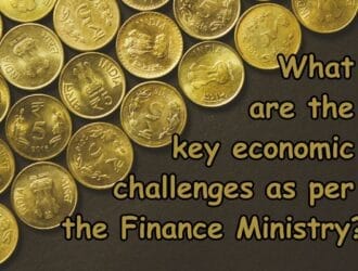 What are the key economic challenges as per the Finance Ministry?