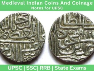 Medieval Indian Coins And Coinage Notes for UPSC