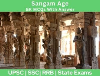 Sangam Age GK MCQs With Answer