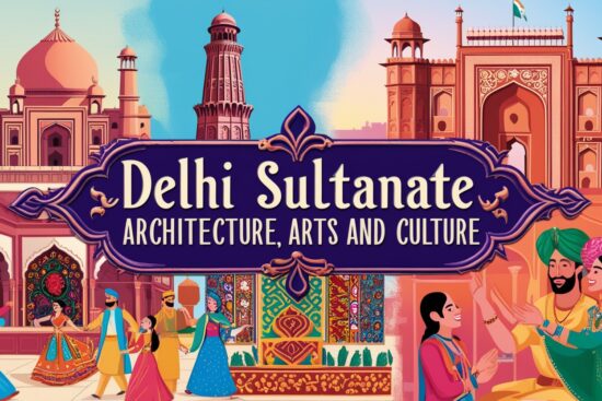 Delhi Sultanate Architecture, Arts and Culture GK MCQs