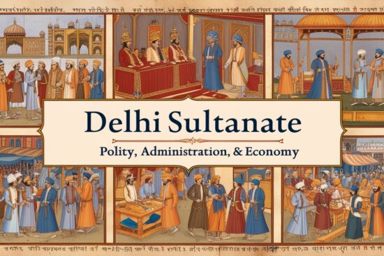 Delhi Sultanate Polity, Administration & Economy GK MCQs