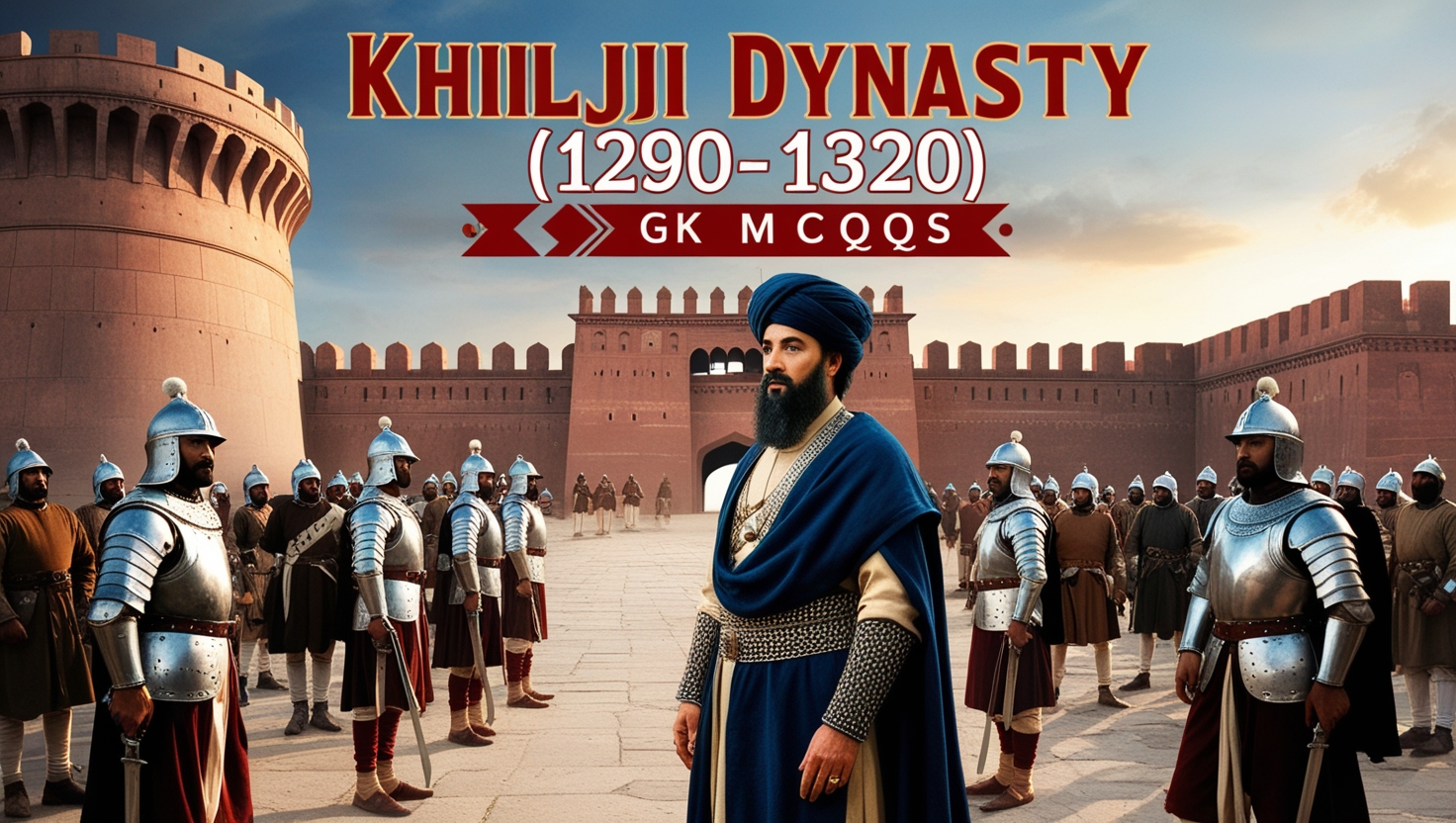 Khilji Dynasty (1290-1320) GK MCQs