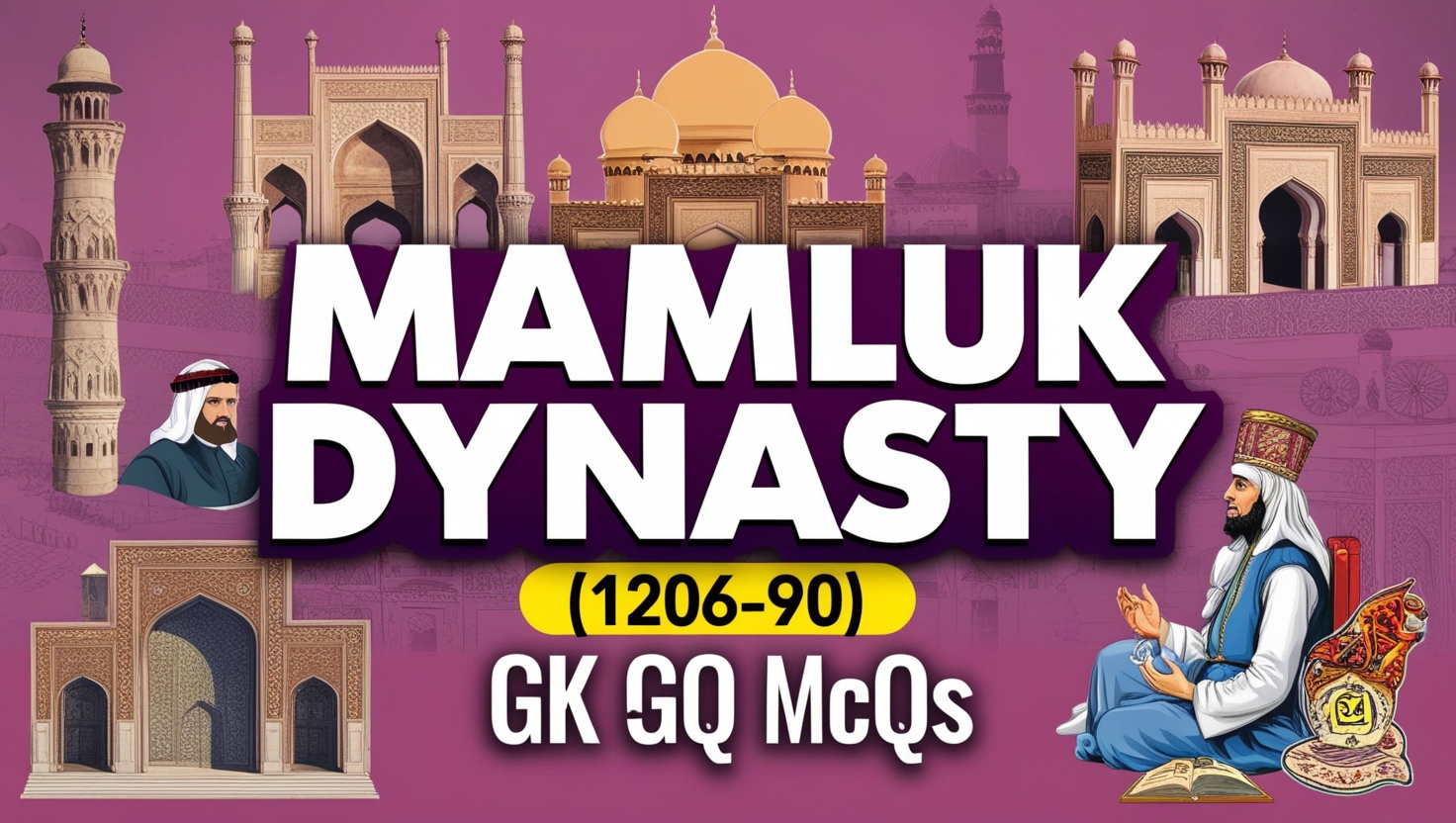 Mamluk dynasty (1206-90) GK MCQs