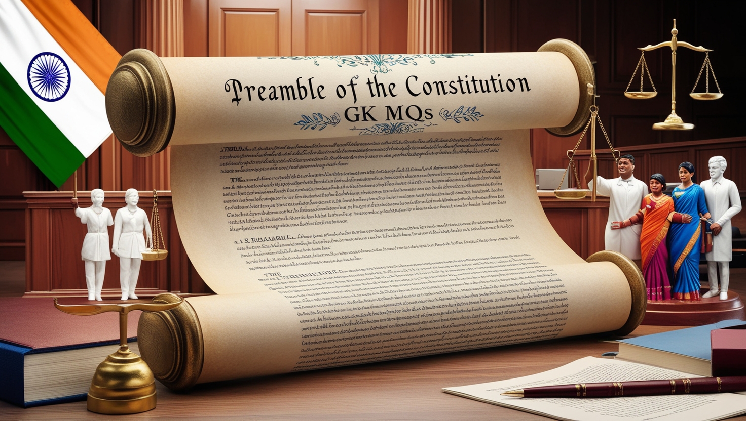 Preamble of the Constitution GK MCQs