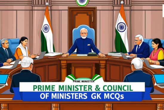 Prime Minister & Union Council of Ministers GK MCQs