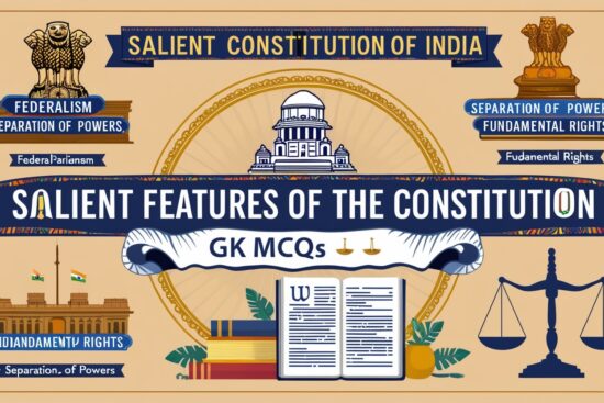 Salient Features of the Constitution GK MCQs