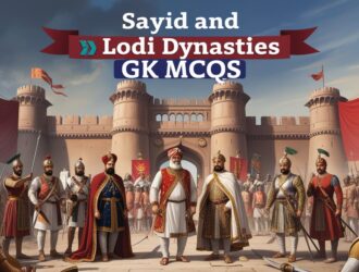 Sayyid and Lodi Dynasties GK MCQs