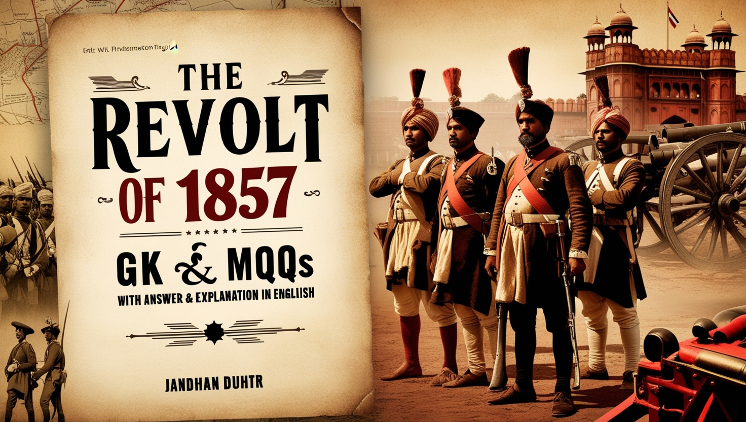 The Revolt of 1857 GK MCQs With Answer & Explanation in English