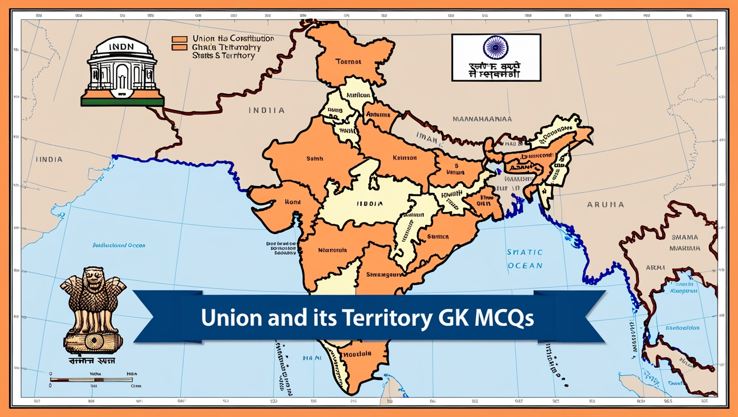 Union and its Territory GK MCQs