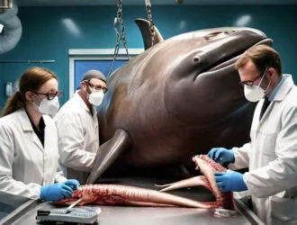 Suspected Spy Whale Found Dead 5