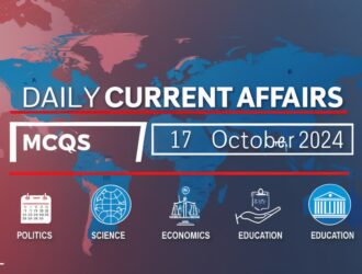 17 October 2024 Current Affairs MCQS