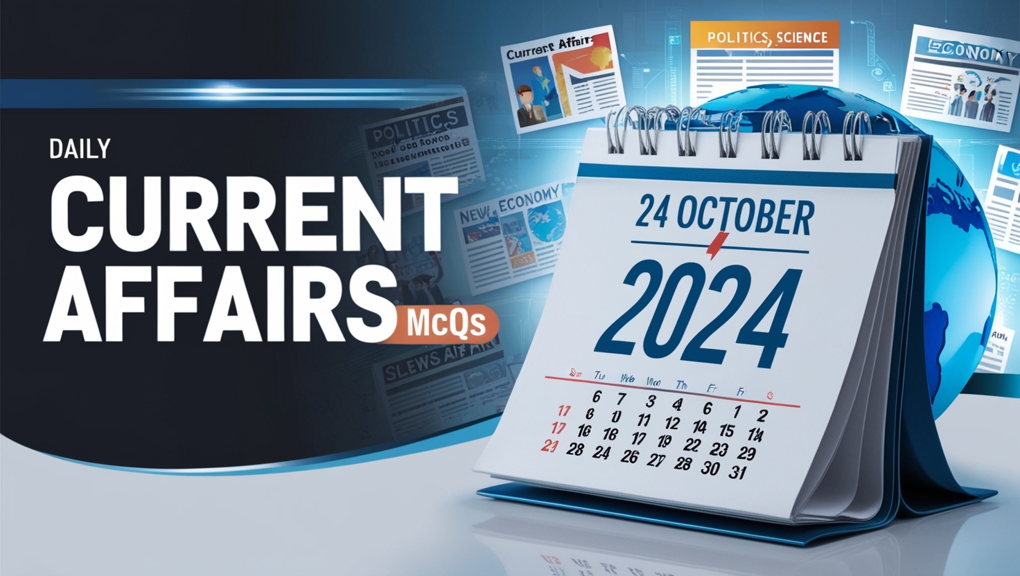 24 October 2024 Current Affairs MCQS