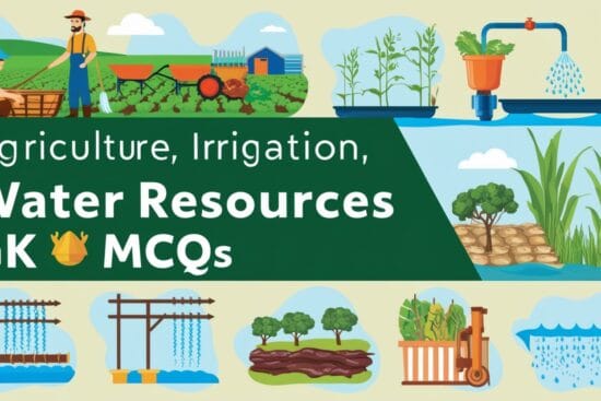 Agriculture, Irrigation, Water Resources GK MCQs
