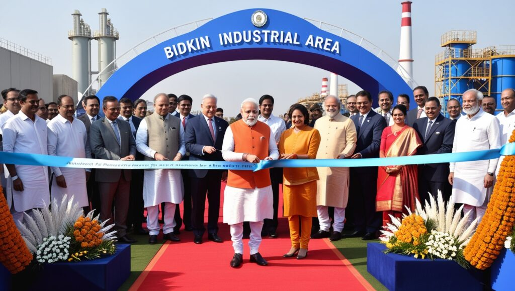 Bidkin Industrial Area Inauguration by Prime Minister Modi