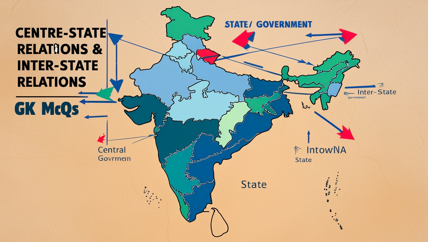 Centre-State Relations & Inter-state Relations GK MCQs