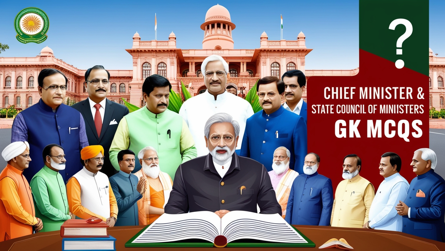 Chief Minister & State Council of Ministers GK MCQs