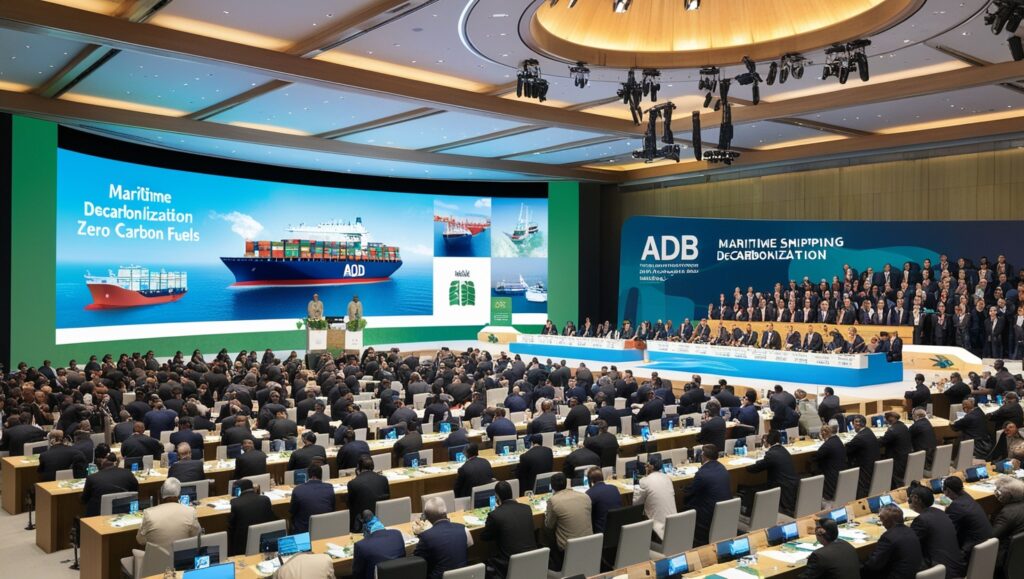 Conference on Maritime Decarbonisation Hosted by Ministry and ADB