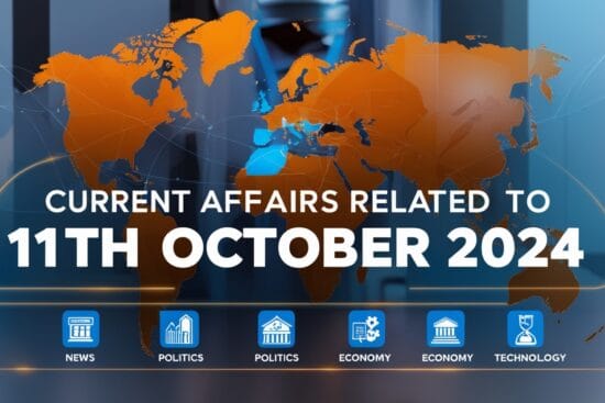 Daily Current Affairs 11th October 2024