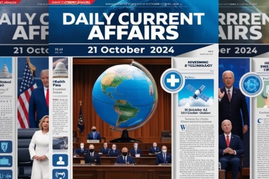 Daily Current Affairs 21 October 2024