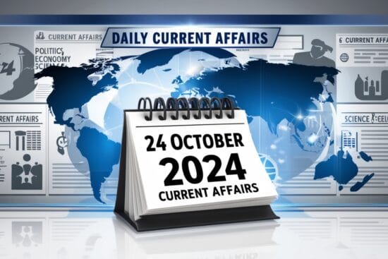 Daily Current Affairs 23 October 2024