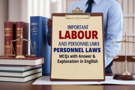 Important Labour and Personnel Laws GK MCQs