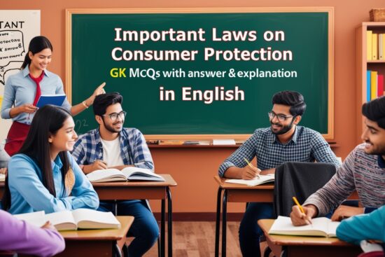 Important Laws on Consumer Protection GK MCQs