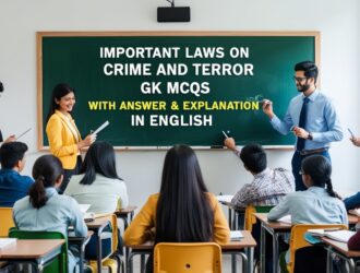 Important Laws on Crime and Terror GK MCQs