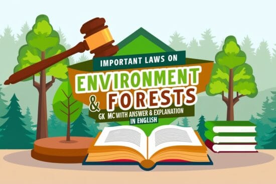 Important Laws on Environment & Forests GK MCQs