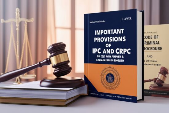 Important Provisions of IPC and CrPC GK MCQs