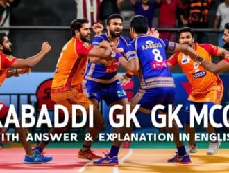 Kabaddi GK MCQs