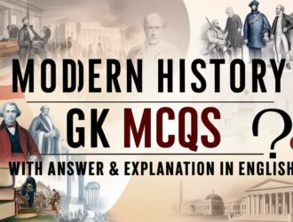 Modern History GK MCQs