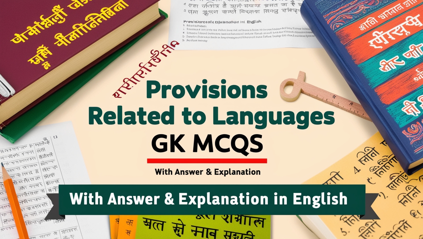 Provisions Related to Languages GK MCQs